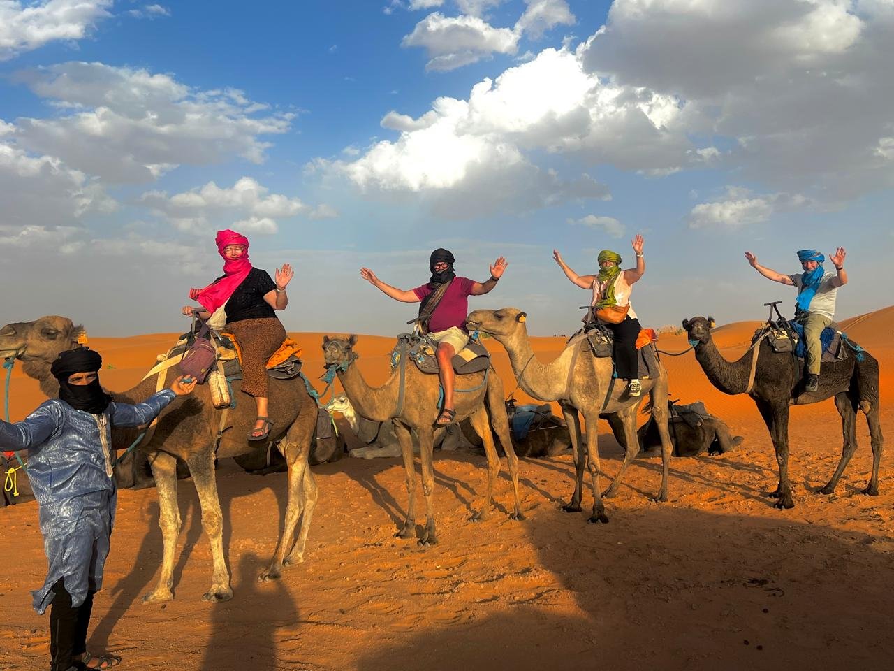 Erg Chegaga Sahara desert dunes, Morocco — largest dune field