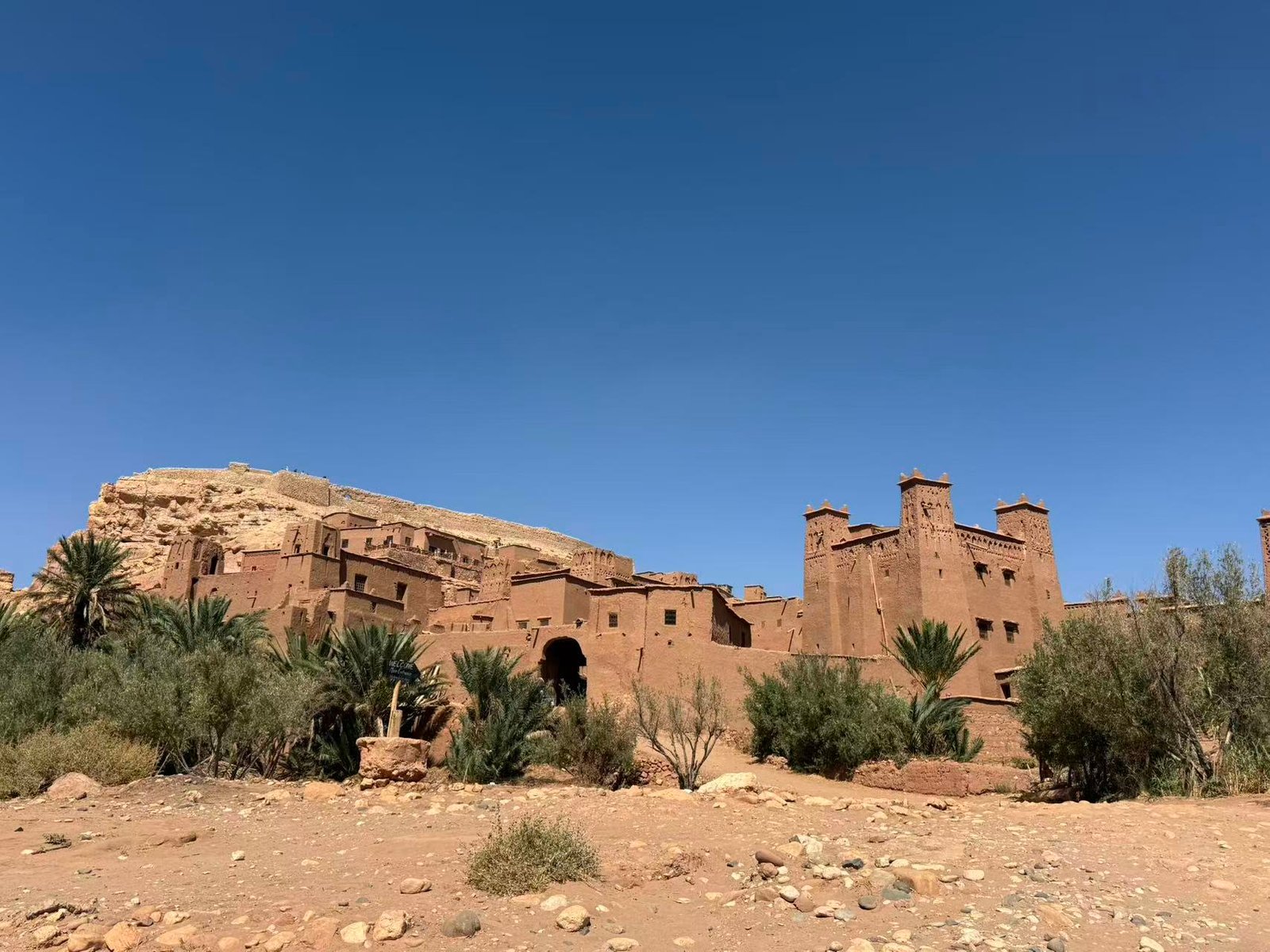 Draa Valley palm oasis, longest in Morocco