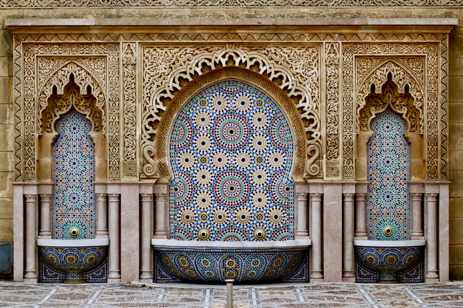 Best time to visit Morocco — spring wildflowers and Atlas mountains green landscape