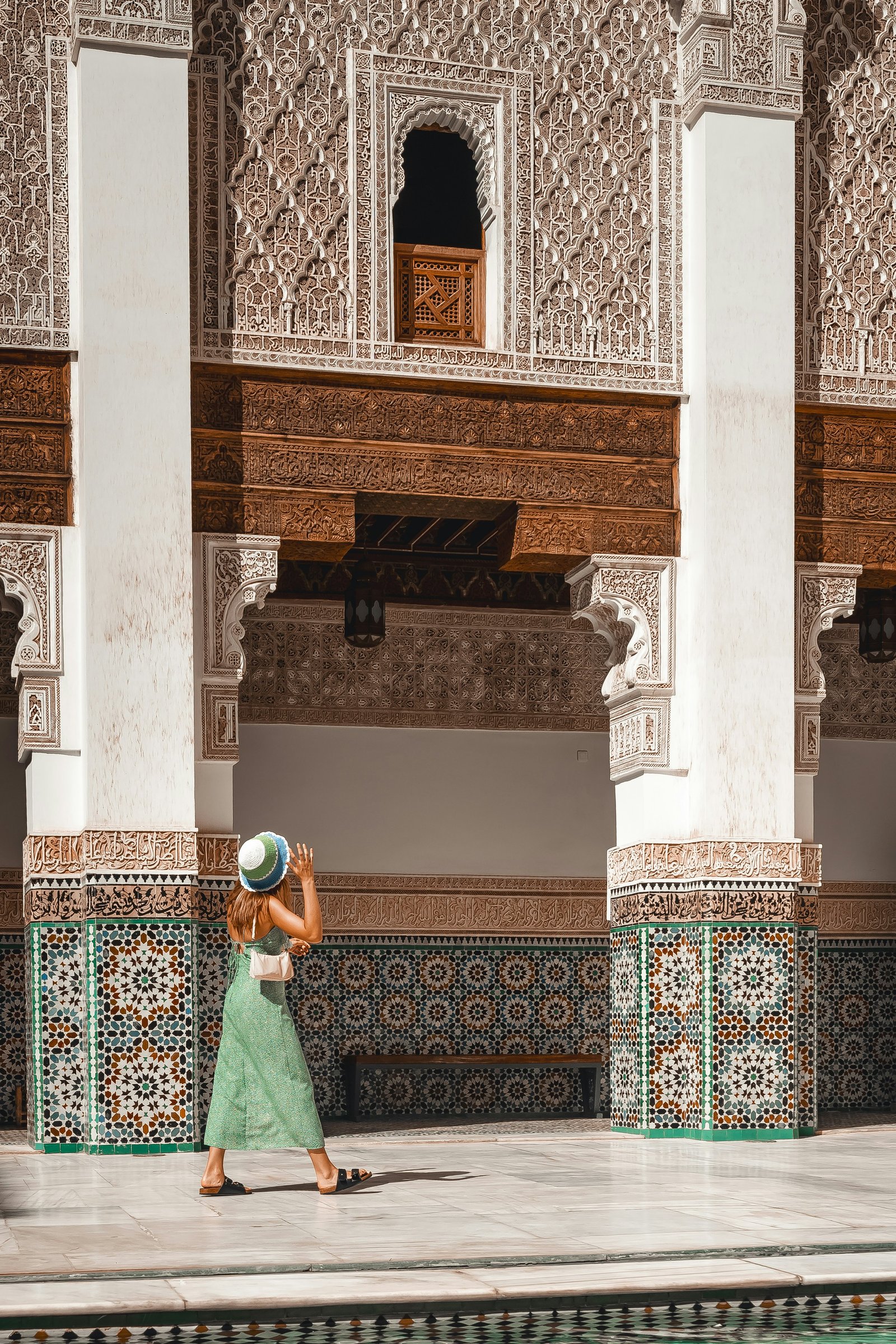 Marrakech to Sahara road trip Morocco — High Atlas mountains and Ait Benhaddou kasbah